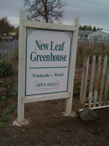 NEW LEAF GREENHOUSE in Cornelius, OR