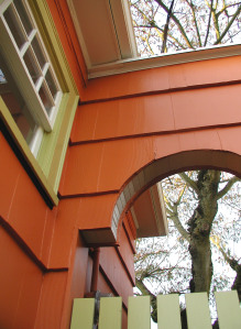 Tangerine Tango on a Portland Bungalow