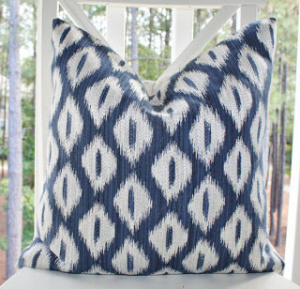 Ikat Pillow from MOTIF PILLOWS
