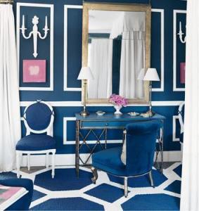 Featured in Domino Magazine.  Looks like Kelly Wearstler.