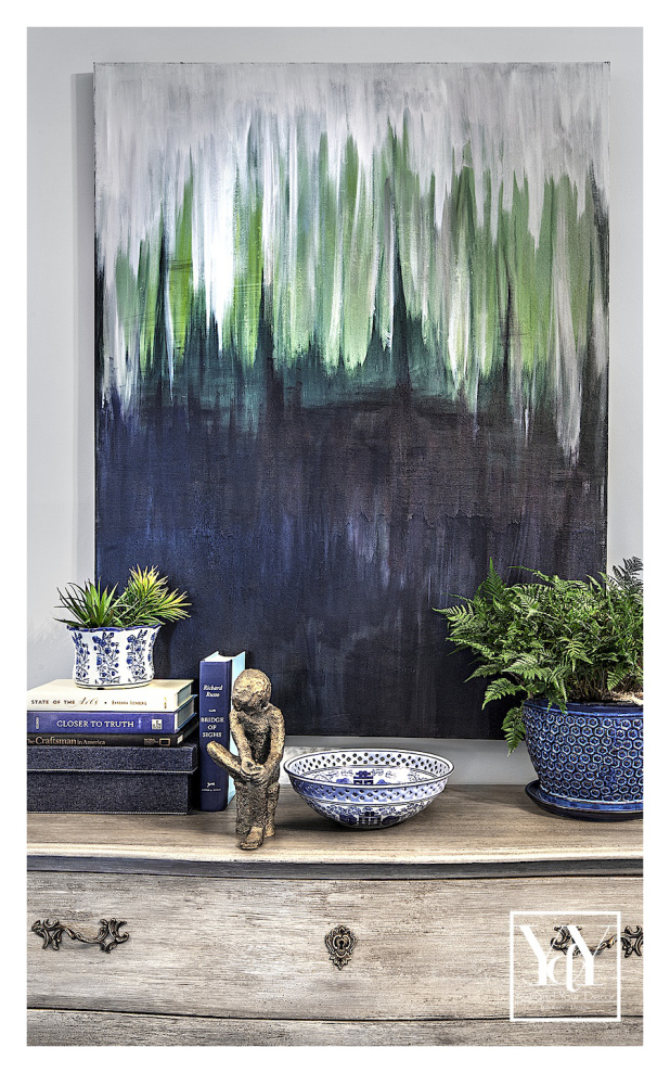 And her is the close up of her art work. How wonderful is that!