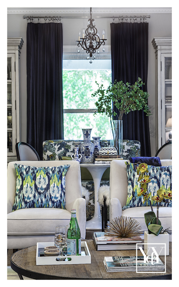 Look at the lovely layering of textures and patterns.  