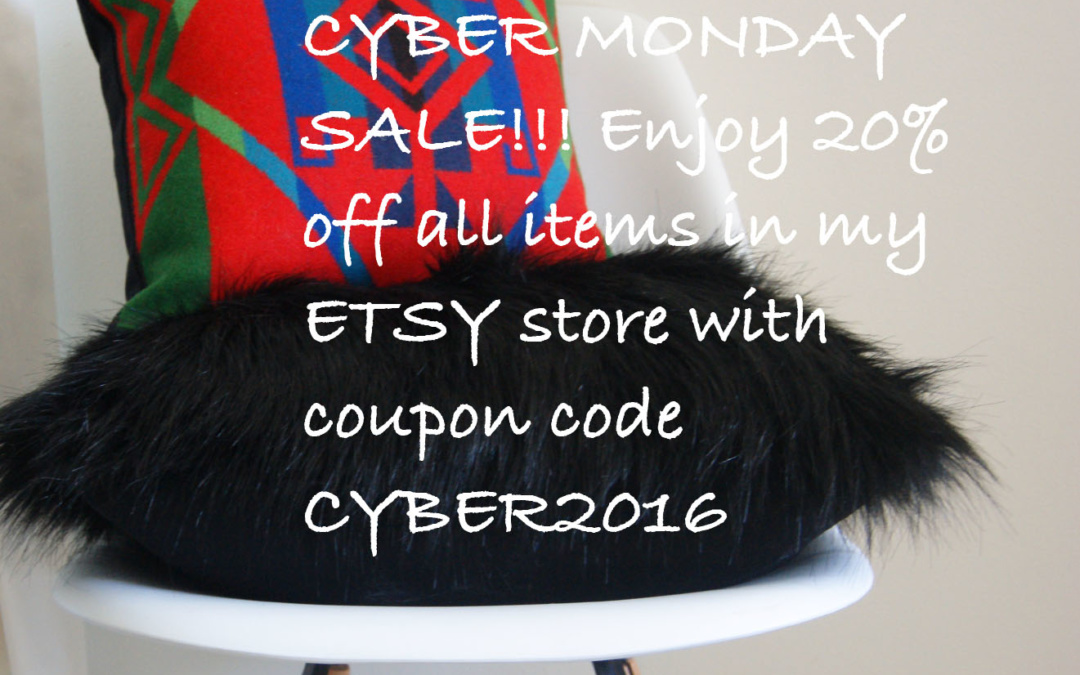 CYBER MONDAY SALE NOW THRU NOV 30th