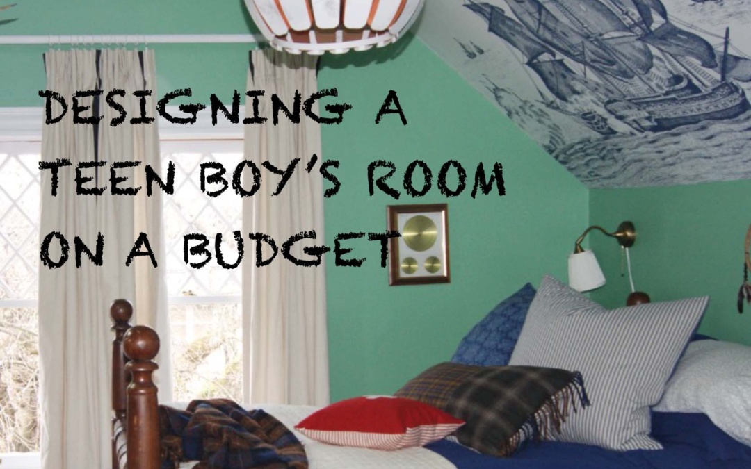 DESIGNING A TEEN BOY’S ROOM ON A BUDGET