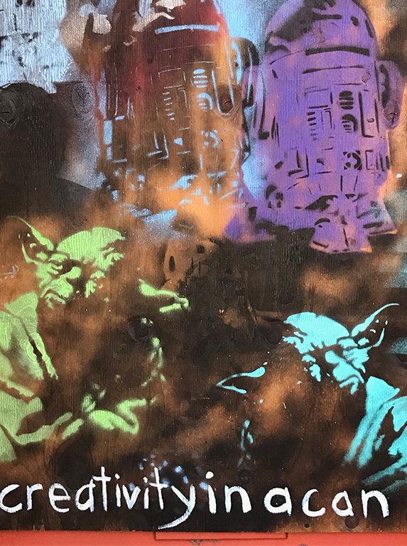 seattle street art protests 2020 Star Wars