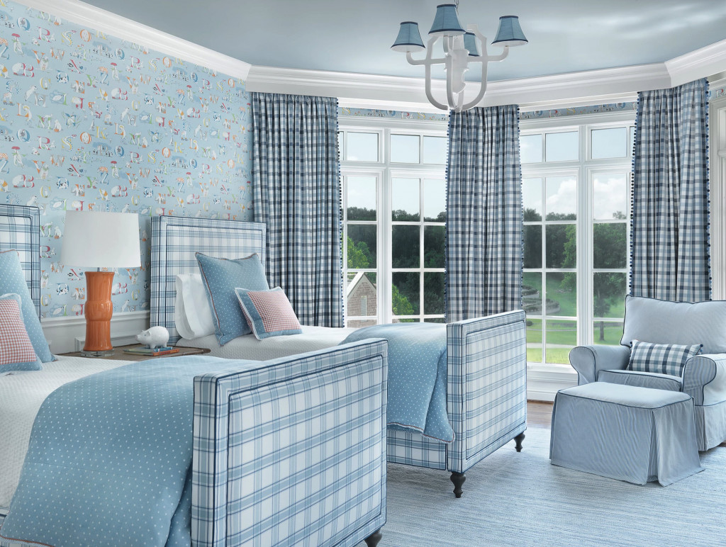 light blue interior design