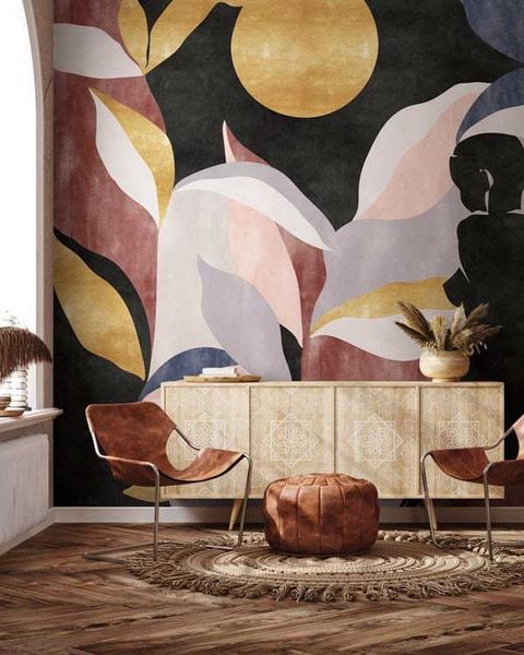 abstract organic shapes