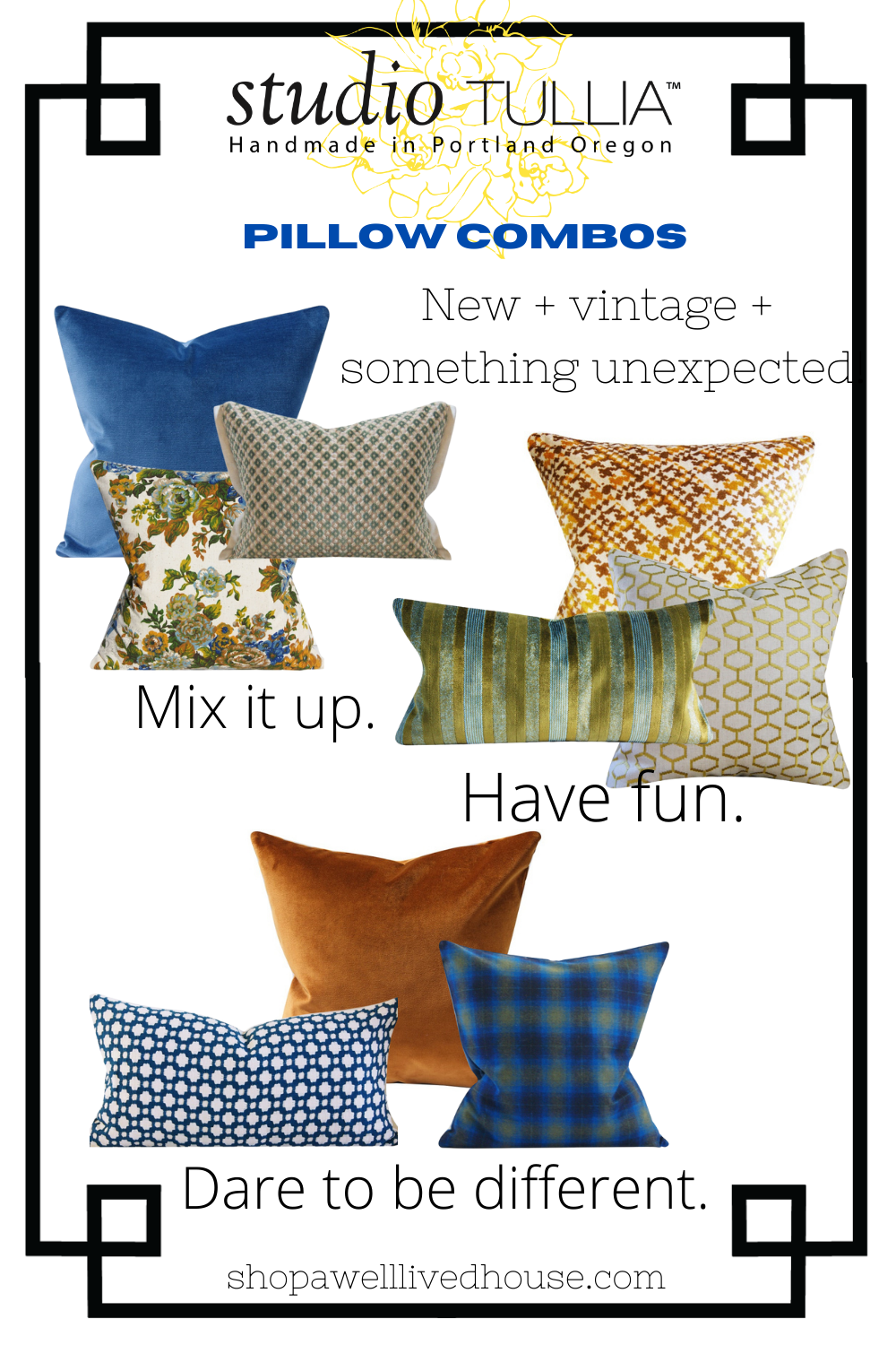 HOW to style pillows