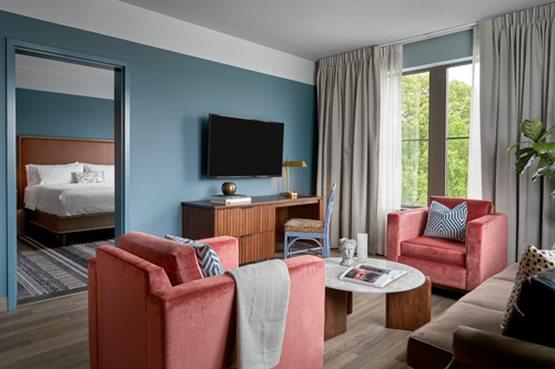 hunt slonem bunny hutch pillow