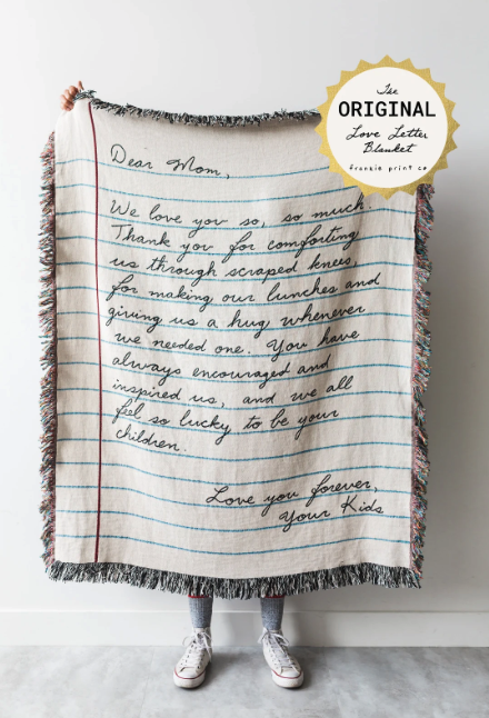 dear Mom blanket
