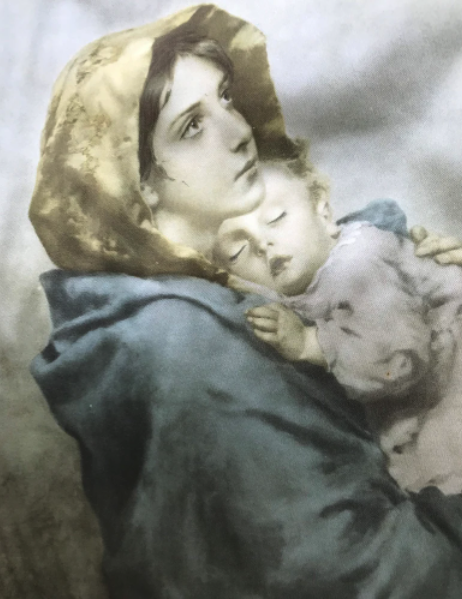 The Madonnina by Ferruzzi. 