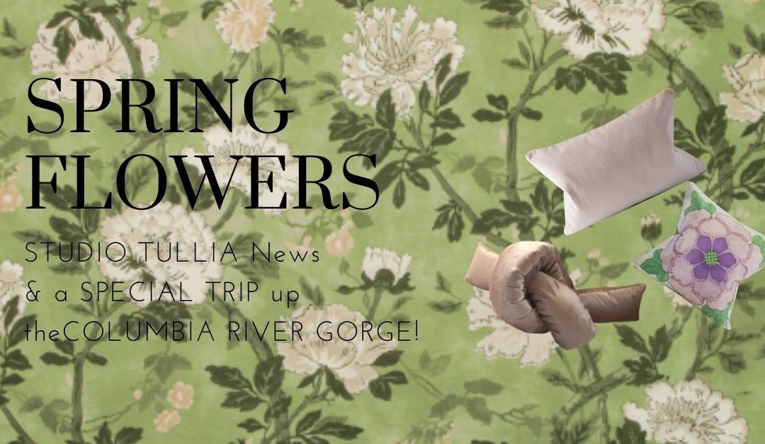 Pastel Pinks, Dewy Florals and Lush Greens inspire a Spring Collection by Studio Tullia