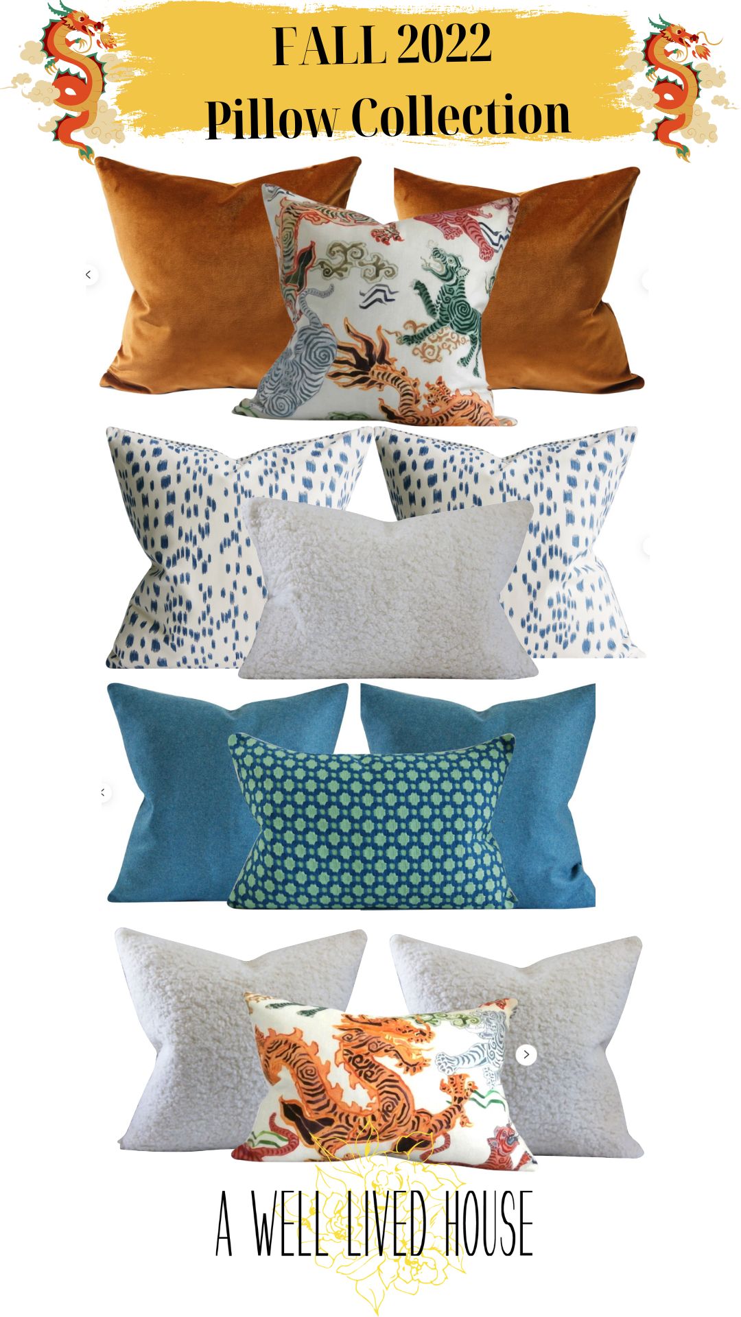 pillow collection 2022