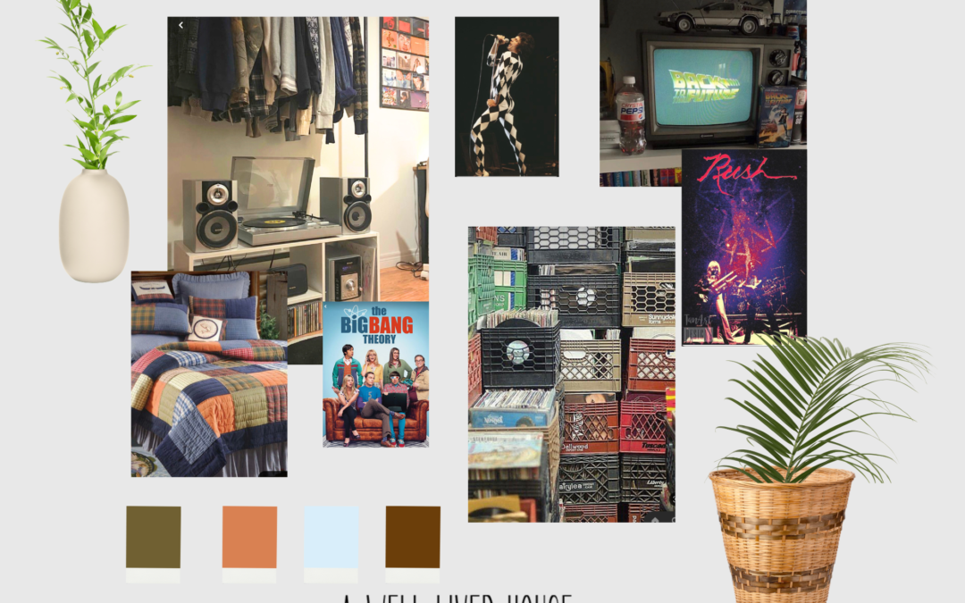 ONE ROOM CHALLENGE – TEENAGE DAUGHTER’S 70’S INSPIRED BEDROOM