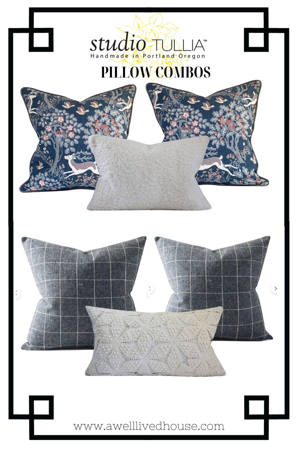 studio tullia decorative pillows
